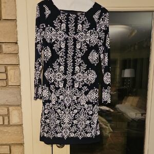 Very sleek jersey shift dress